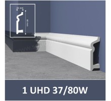 Плинтус напольный Solid 1 UHD 37/80W