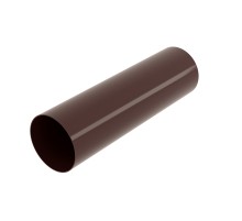 Труба ПВХ Grand Line 3м Шоколадная (RAL 8017)